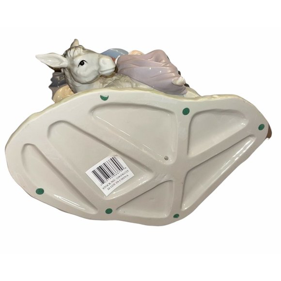 CLASSIC TREASURES Joseph Mary Baby Jesus Sculpture Fine Porcelain NO STAFF/BOX - Picture 7 of 12